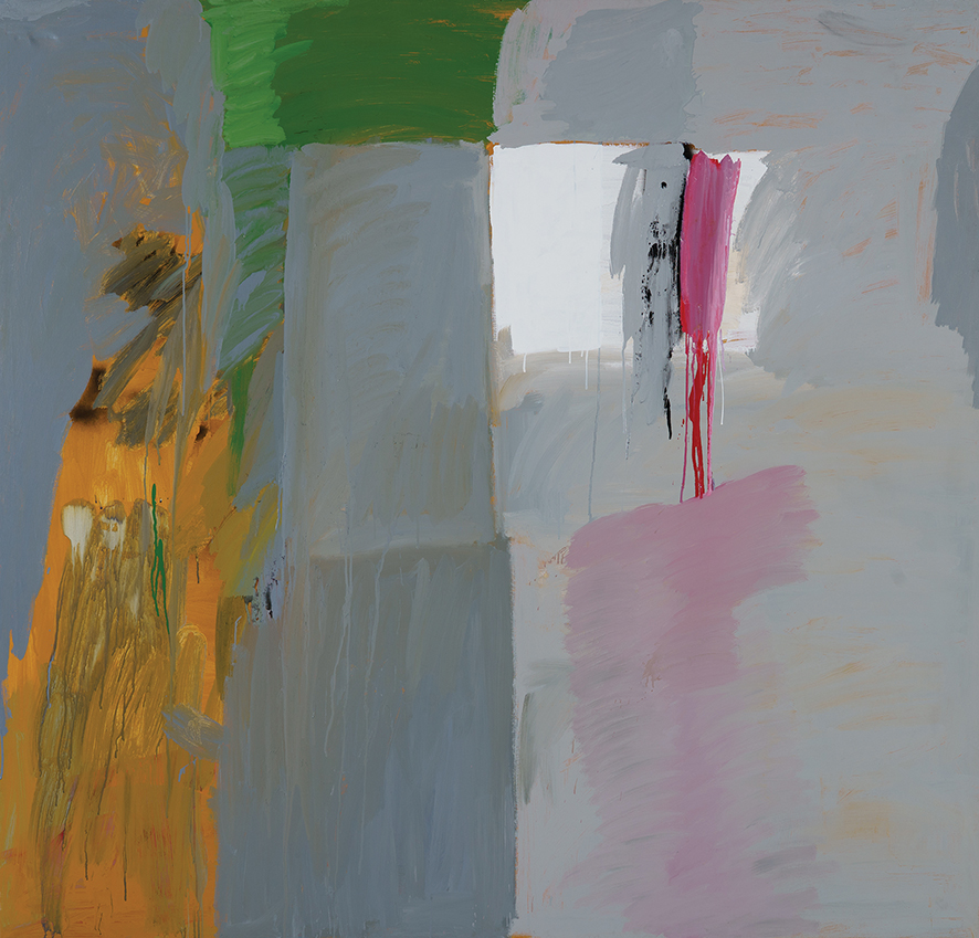 Iliko Zautashvili, Untitled, 1989, oil on canvas, 198×207.5cm. Sold for €65,000