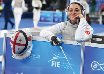 Liza Takaishvili — A Georgian Foil Fencer Rapidly Rising toward the World Elite