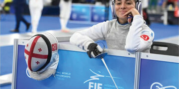 Liza Takaishvili — A Georgian Foil Fencer Rapidly Rising toward the World Elite