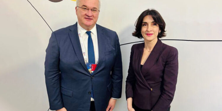 Ukraine’s FM highlights economic cooperation in talks with Georgian counterpart at EPC summit
