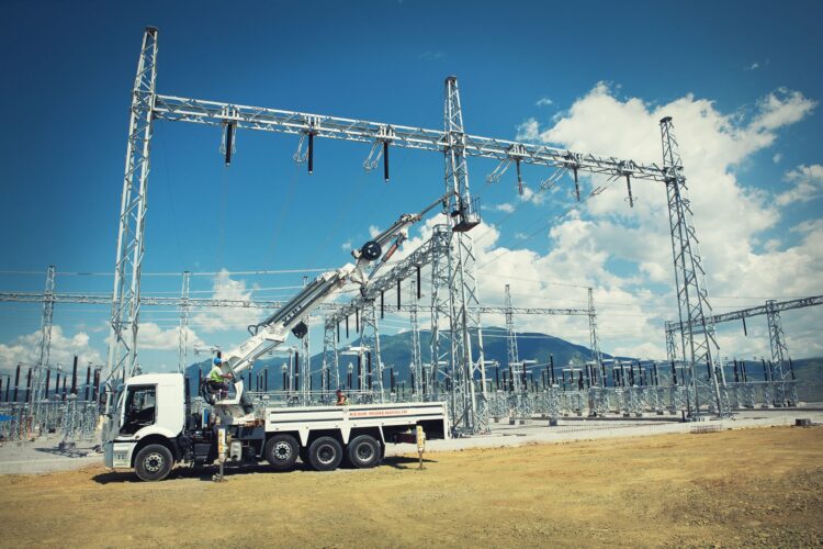 Electrical substation. Photo: Georgian State Electrosystem-GSE.