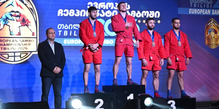 Georgia wins 13 medals at European Sambo Championships in Tbilisi