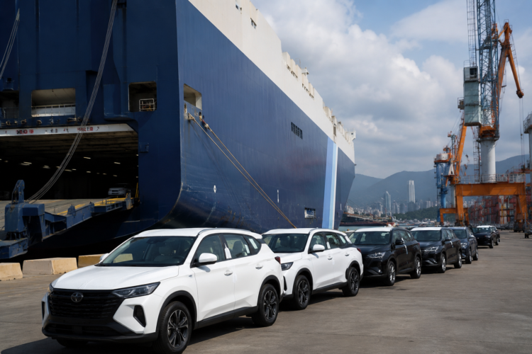 Import, cars. Photo: ChatGPT.