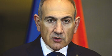 Armenian PM Nikol Pashinyan. Source: AFP/John Macdougall