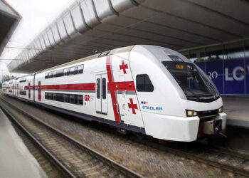 A Batumi-Tbilisi train. Source: Georgian Railway