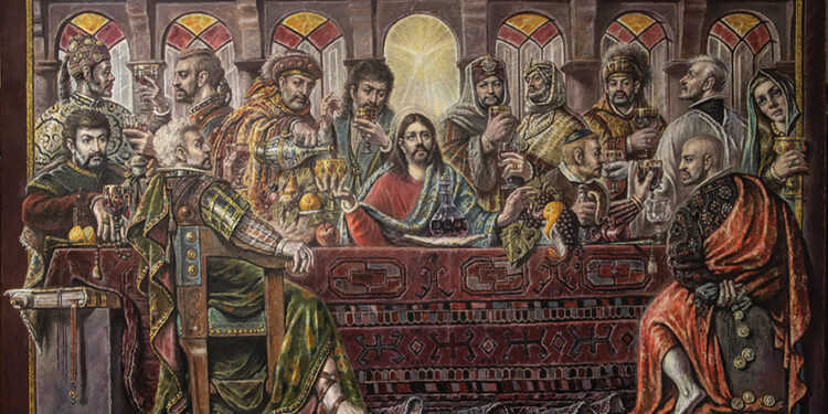 The Keepers of the Holy Grail. Photo by Yuri Mechitov