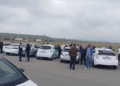 Taxi drivers protest in Tbilisi, Batumi, Kutaisi on Labour Day