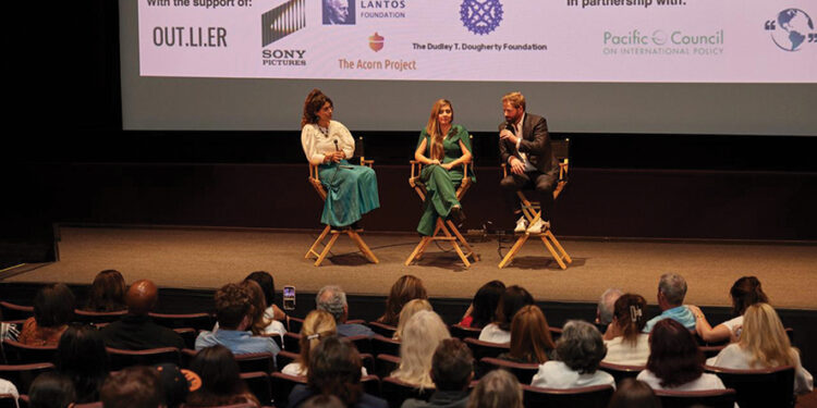 At the WVN Film Festival. Source: WVN