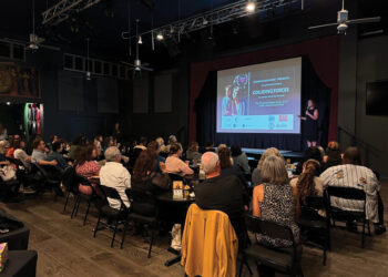 The WVN awards ceremony on May 15. Photo by the author