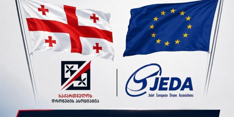 Georgia enters the European Drone Powerhouse Network as GDA joins JEDA