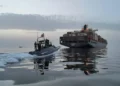 Media: US military vessel reportedly hit by two missiles in Strait of Hormuz