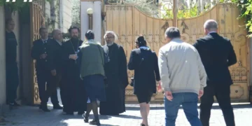 Parents of children with Duchenne muscular dystrophy meet with Patriarch Shio III