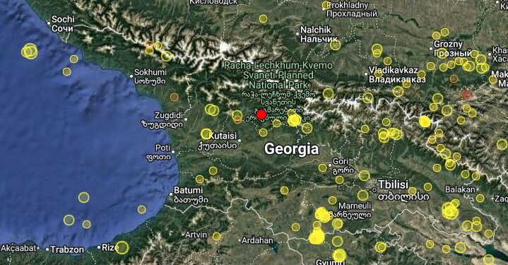 4.4. Magnitude earthquake strikes Georgia