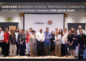 Harvard Business School Professor Conducts Exclusive Leadership Training for Archi Team