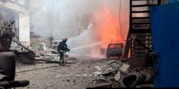 Russian missile strike on Kryvyi Rih kills three, injures 23