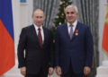 Putin with by Marat Kambolov