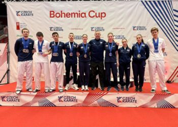 Georgian karate fighters win 16 medals at Bohemia Cup in Czech Republic