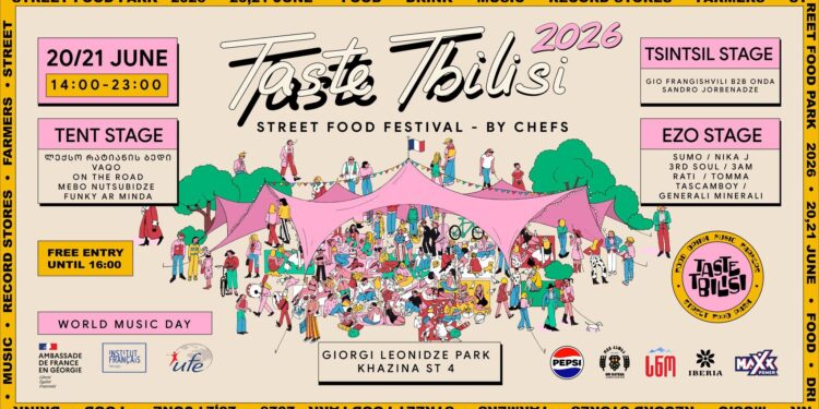 Tbilisi to host Taste Tbilisi food and music festival on June 20–21
