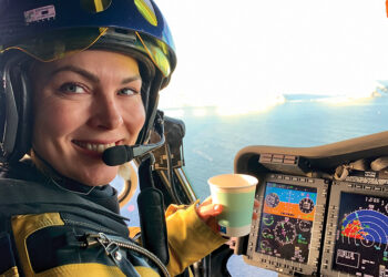 Bristow's Maria Johannessen, helicopter pilot. Source: Bristow