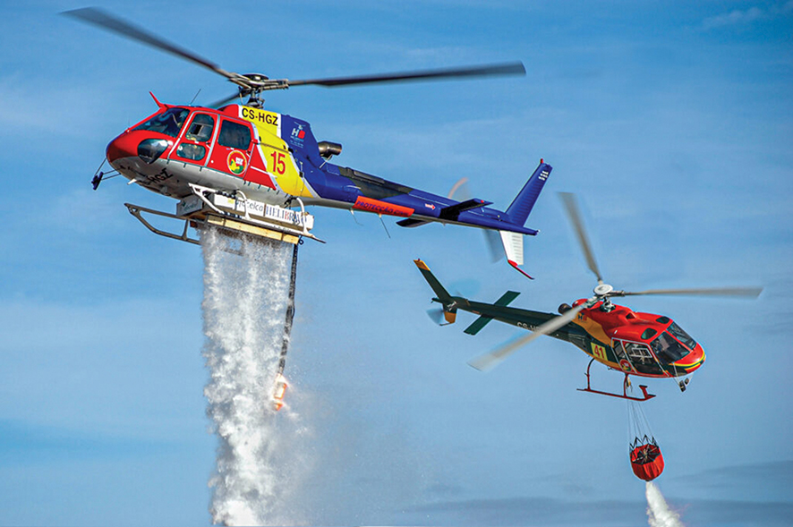 Fire-fighting. Source: Helibravo