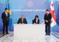 Georgian Foreign Minister Maka Botchorishvili and her Kazakh counterpart Yermek Kosherbayev sign a new cooperation program for 2026-2027. Source: caspianpost
