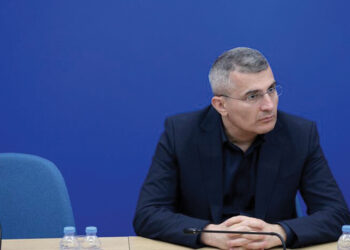 Mamuka Mdinaradze, Georgian Dream State Minister for Coordination of Law Enforcement Bodies. Source: FB