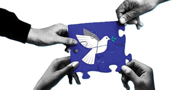 United in peace. Source: United Nations