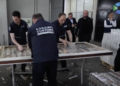 Customs seize large cigarette shipment hidden in metal doors at Red Bridge