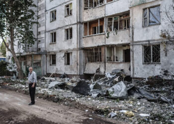 Russia has threatened to step up its attacks on Kyiv. Photo by Serhii Korovayny for WSJ