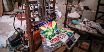 Two arrested over counterfeit Ariel, Tide and Persil products