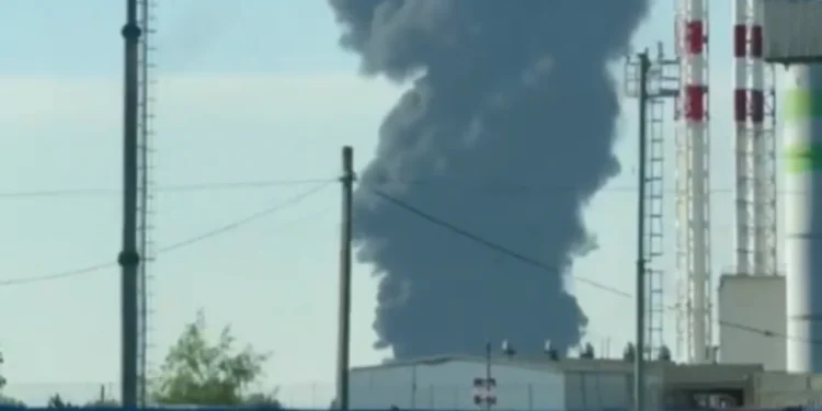 Ukraine launches ‘unprecedented’ drone attack on St Petersburg