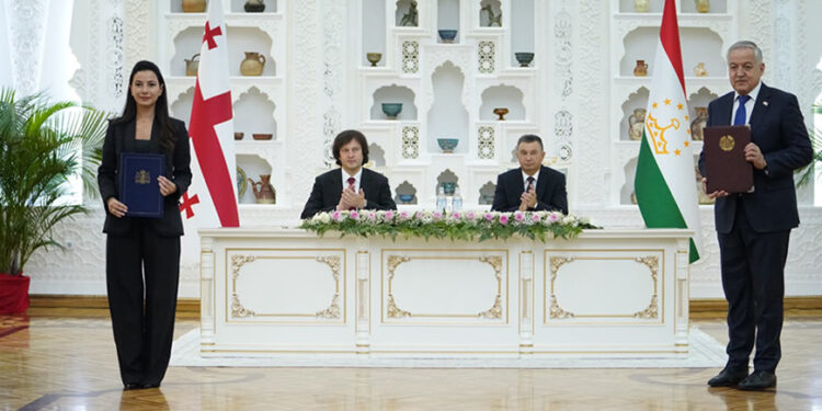 Georgia, Tajikistan sign three economic cooperation agreements