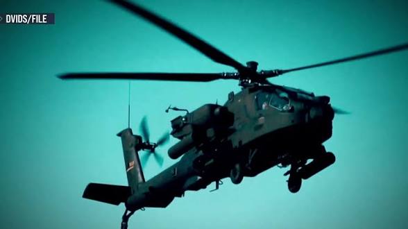 US launches new strikes on Iran after helicopter downing