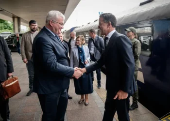 NATO chief Mark Rutte arrives in Kyiv