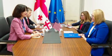 Georgian foreign minister meets acting US ambassador to discuss bilateral ties