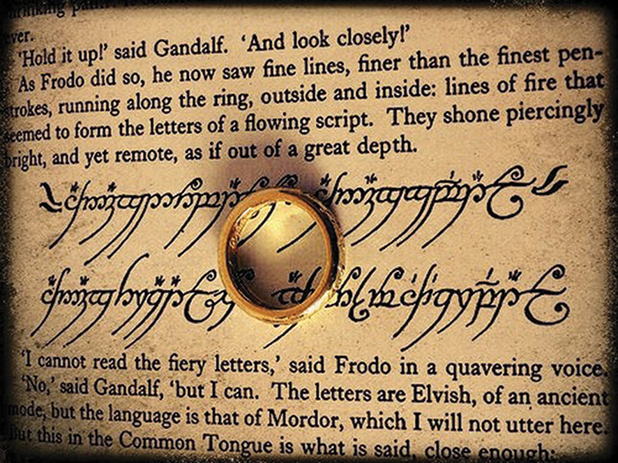 Scholars have long observed parallels between Georgia’s Mkhedruli script and Tolkien’s Elvish Tengwar writing system.
