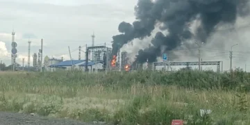 Russia’s largest oil refinery halts operations after Ukrainian drone strike