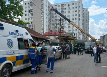 Construction worker killed after structure collapses at building site in Kutaisi