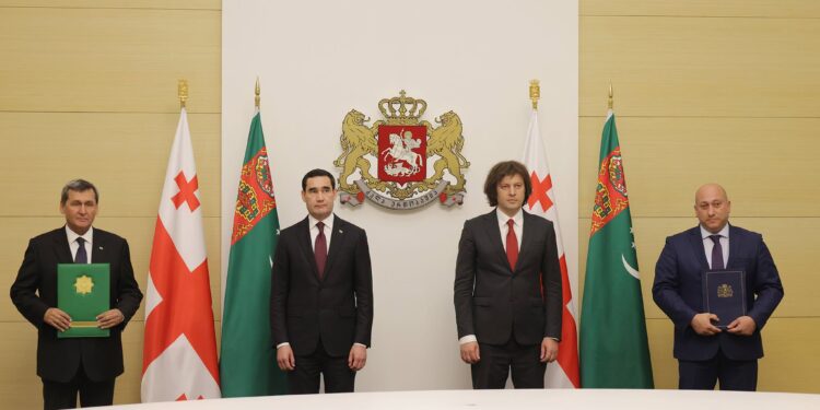 Georgia, Turkmenistan discuss TRACECA corridor cooperation