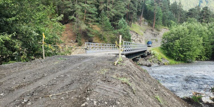 Traffic restored on Shenako-Diklo road in Tusheti