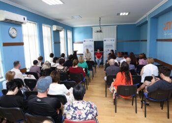Creative Voices for Children’s Rights holds literary discussions in Tsalenjikha and Zugdidi