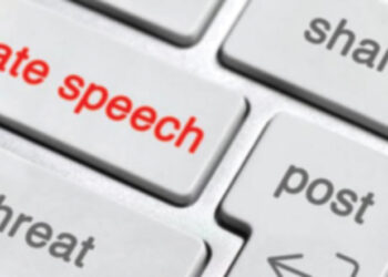 A computer keyboard. Source: Global Center for the Responsibility to Protect