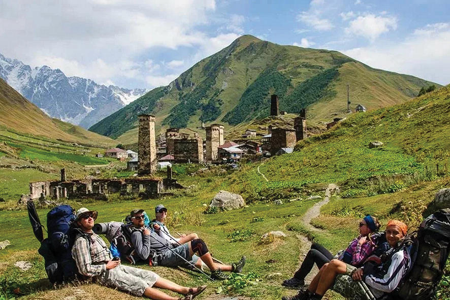 Adventure tourism in Georgia. Source: Shahina Travel