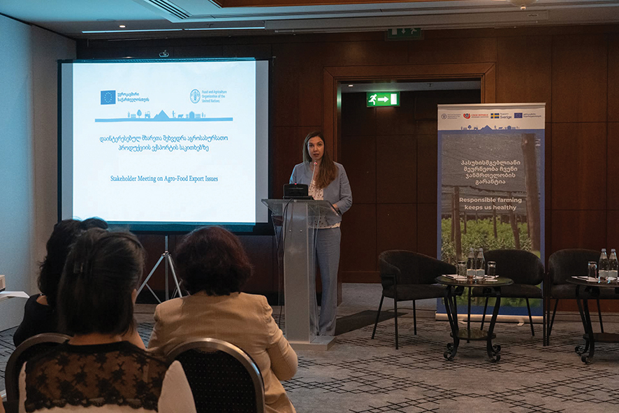 Agrifood stakeholder meeting. Source: FAO Georgia