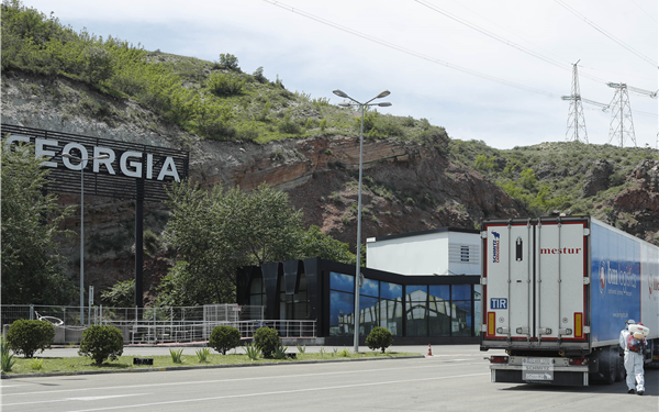 61 tons of onions, peaches returned at Georgia-Armenia border