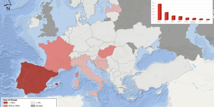 WHO: Wildfires up 57% across Europe in four years