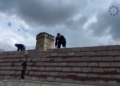 Unauthorized construction underway at Ushguli’s Lamaria Monastery