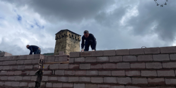 Agency: Unauthorized construction at Ushguli’s Lamaria Monastery halted