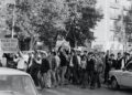 The placard quotes Ilia Chavchavadze 'Our fate should be in our hands', 14th April 1978. Source: Forum.ge