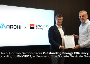 Archi Horizon Demonstrates Outstanding Energy Efficiency, According to ENVIROS, a Member of the Société Générale Group